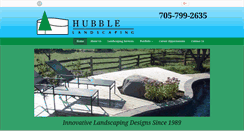 Desktop Screenshot of hubblelandscaping.com